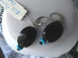amy kahn russel black earrings b